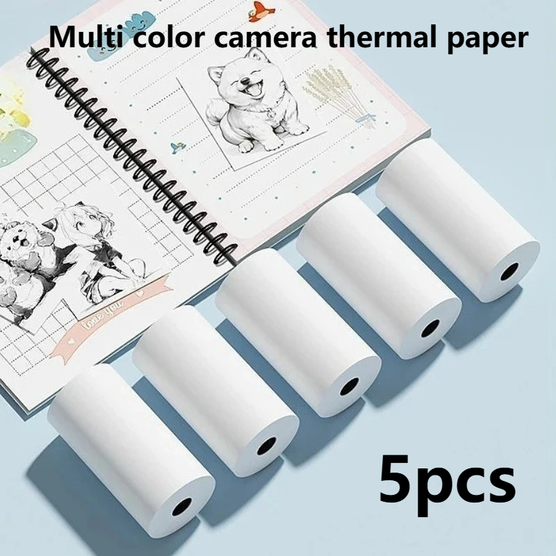 Printer Paper - 5 рулонов термоклеевой наклейки, фотобумага, принадлежности