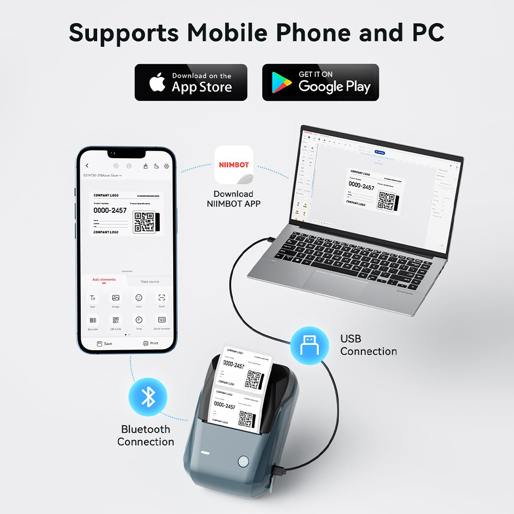 NIIMBOT B1 2-дюймовый портатив – обзор и цена Commercial Book Printing Machines